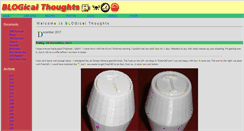 Desktop Screenshot of blogicalthoughts.com
